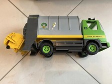 Playmobil 3121 Müllauto Müllabfuhr City Reinigung Mülltonnen LKW City Stadt Müll