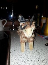 Steiff Ziegenbock  ohne Knopf 17cm x17 cmCa. 1960 bis 1970  