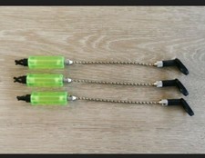 3× Solar Tackle Bobbins Pendel Bissanzeiger in Grün Green Karpfenangeln Carp TOP