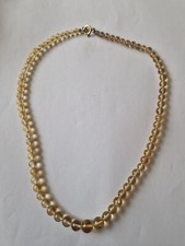 Collier kette Zitrin ?Gelb