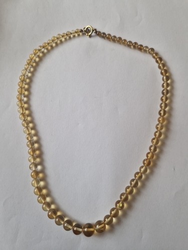 Collier kette zitrin gelb - kette, ?gelb
