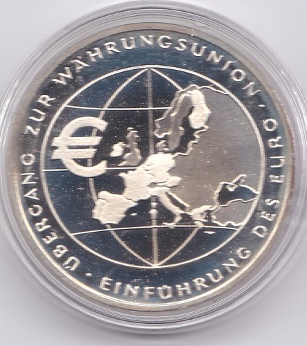 Euro gedenk münze - 10, pp