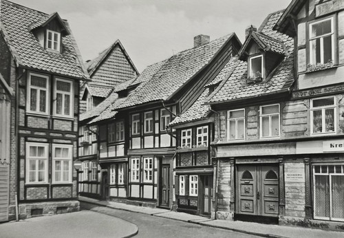 Wernigerode kleinstes haus - ak,