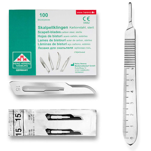 Set 100 skalpellklingen - 100,