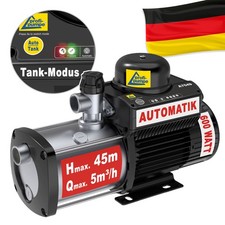 HAUSWASSERWERK ZISTERNENPUMPE HAUSWASSERAUTOMAT KREISELPUMPE JET PUMPE INVERTER