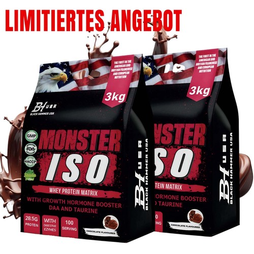 Monster iso 3kg schokolade - 3kg,