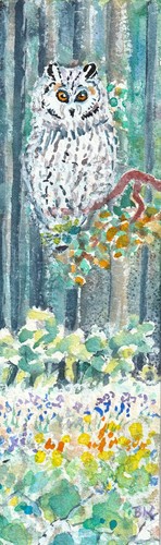 Waldohreule 6x20 lesezeichen - waldohreule,