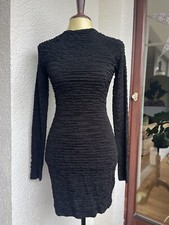Neu H&M Kleid XS 34 schwarz