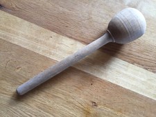 Alter Holzstößel Stampfer Fleischklopfer