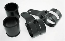Uni-Lampenhalter, mattschwarz