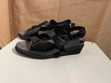 Ledersandalen Lackleder