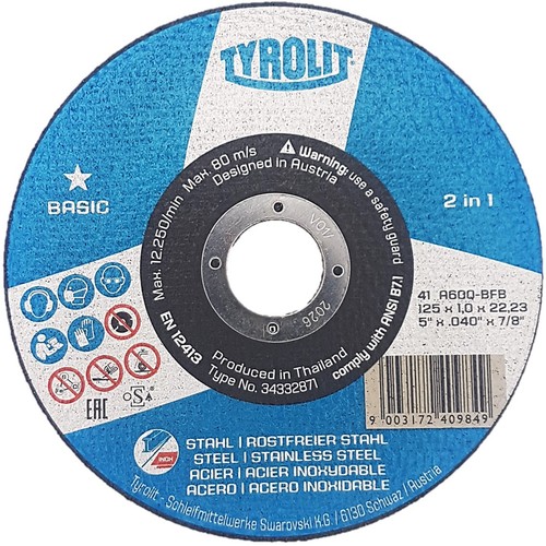 100 tyrolit trennscheibe - tyrolit,