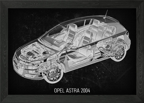 Opel astra 2004 gerahmtes - astra,