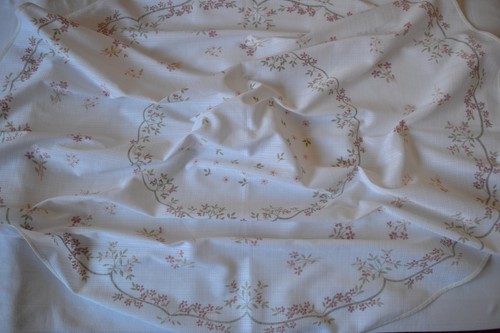 Alte ddr tischdecke rund - alte,