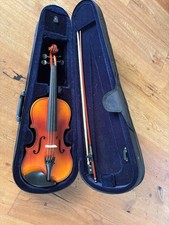 Violinen/Geigenset 3/4, mit Koffer, Bogen und Schulterstütze