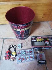 Deadpool & Wolverine 2024 Popcorn Eimer, Bitty Pop Usw. 
