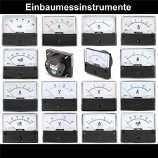 Einbaumessinstrument  Messinstrumente 0-300V/0-30A Analog AC/DC Einbau Messgerät