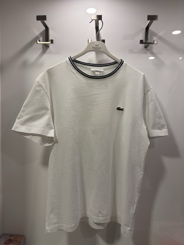 Lacoste shirt weiß mit - lacoste,