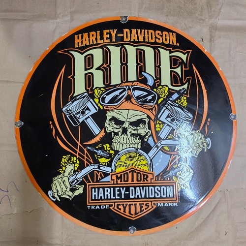 Harley ride porzellan - harley,