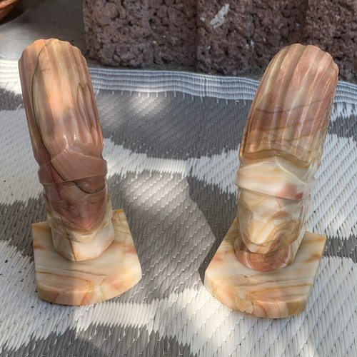 2er set buchstützen stein - 2er,