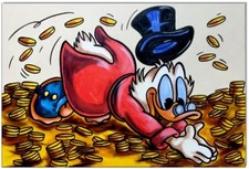 KLAUSEWITZ: ACRYL GEMÄLDE AUF