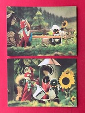 2 x DDR AK Kinderfernsehen 1983 Herr Fuchs und Frau Elster     ( 139287