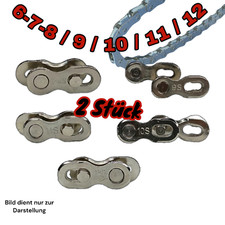 2xFahrrad Kettenschloss