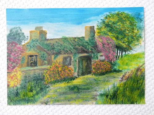 Aquarell landschaft - aquarell,