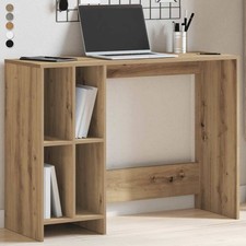 Schreibtisch Computertisch mit Regalböden Bürotisch Gamingtisch Laptop PC Tisch