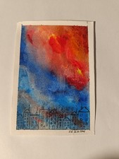 Surrealismus Häuserreihe