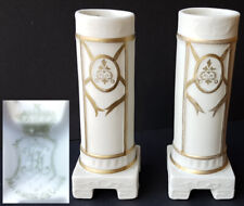 Paar, 2 Porzellan Vasen, GALLUBA & HOFFMANN Ilmenau, um 1910 K392