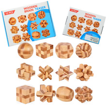 Geduldsspiel Holz Puzzle SET -