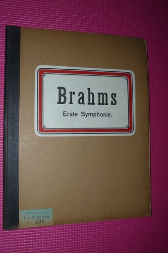 Brahms erste symphonie klavier - erste,
