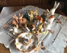 21  Teile Oster Deko  Keramik