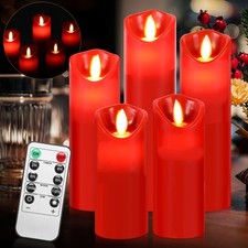 5er LED Kerzen Deko Set Party