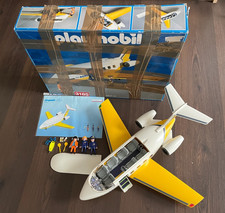 Playmobil 3185 FLUGZEUG AERO LINE aus dem Jahre 2001 -  Komplett - RARITÄT!  TOP