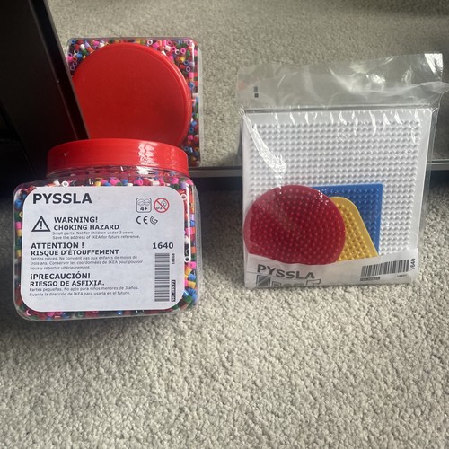 Ikea pyssla perlen dose 600g - perlen,