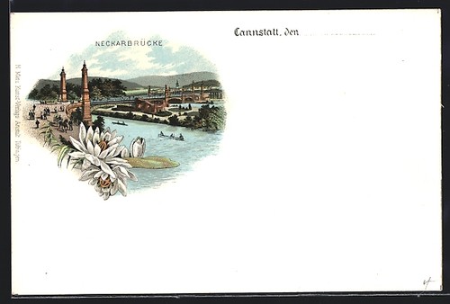 Lithographie cannstatt - lithographie,