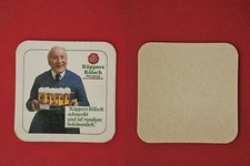 Küppers Kölsch Mann mit Tablett Brauerei Bierdeckel Coaster Beermat