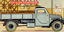 123/472 SAMMELBILD DDR 1955 IFA LKW GRANIT 32 WERK PHÄNOMEN ZITTAU -  BAUUNION