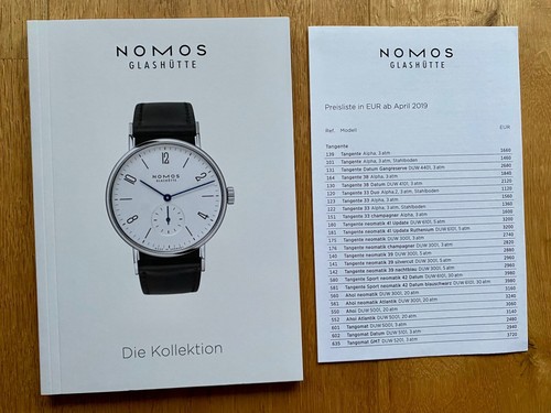 Nomos glashütte die - glashütte,