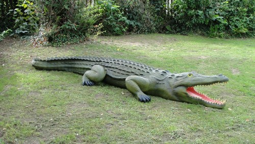 Krokodil alligator deko figur - deko,