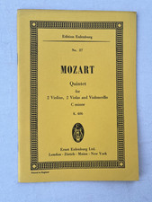 Noten.  Mozart. K. 406