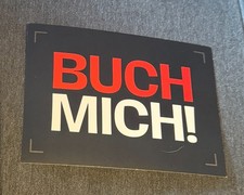 Postkarte "BUCH MICH !" von