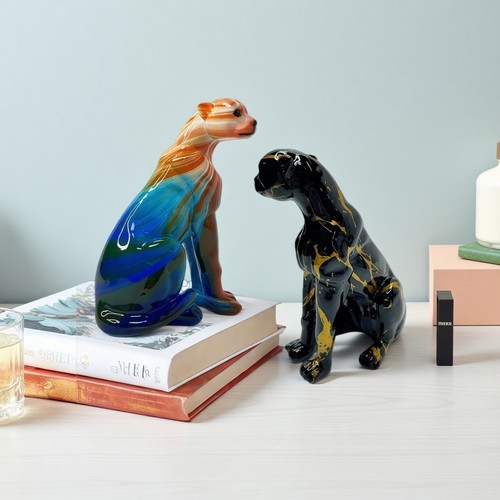 Moderne leopardenfigur deko - moderne,