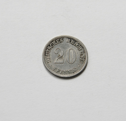 Kaiserreich pfennig 1876 - pfennig,