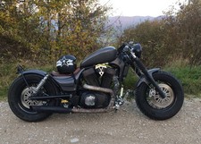 Bobber Stahlfender  170 x 650 mm breit rund für Suzuki Intruder VS1400 VS850