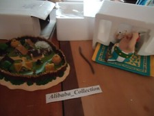 Szene ** Teppich Fliegender Asterix Dorf ** Figuren Sammlung Atlas Harz Box