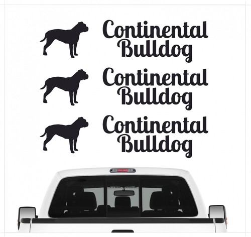 Continental bulldog aufkleber - continental,