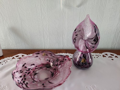 Mundgeblasene vase schale - vase, u